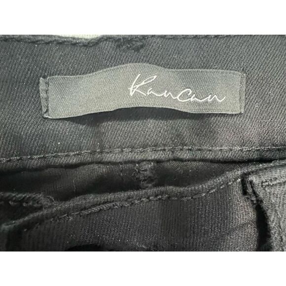NWT KanCan Black Fitted Mid-Rise Casual Denim Skinny Jeans - Picture 3 of 6
